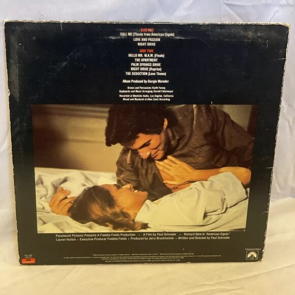 American Gigolo (Original Soundtrack)(Vinyl, 1980) Polydor PD-1-6259 VG LP - Picture 3 of 9